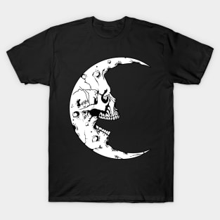 The MOON SKULL (simple version) T-Shirt